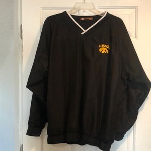 Men’s Iowa Hawkeyes Pullover Jacket- size L